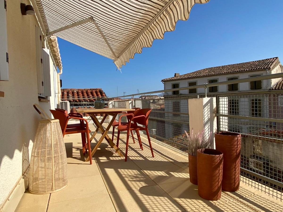 La Terrasse Sur Les Toits Apartment Narbonne Ngoại thất bức ảnh